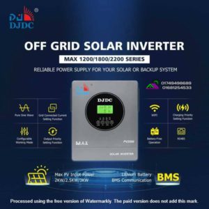 Djdc Hybrid Inverter 12V 1200 Watt